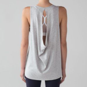 lululemon Low Key Tank: Heathered Vapor